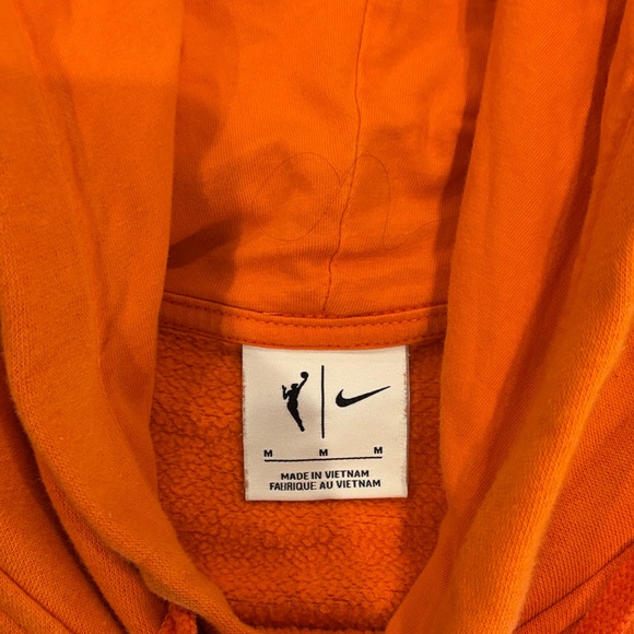 Nike WNBA Orange Hoodie with White Graphic - Picture 2 of 11